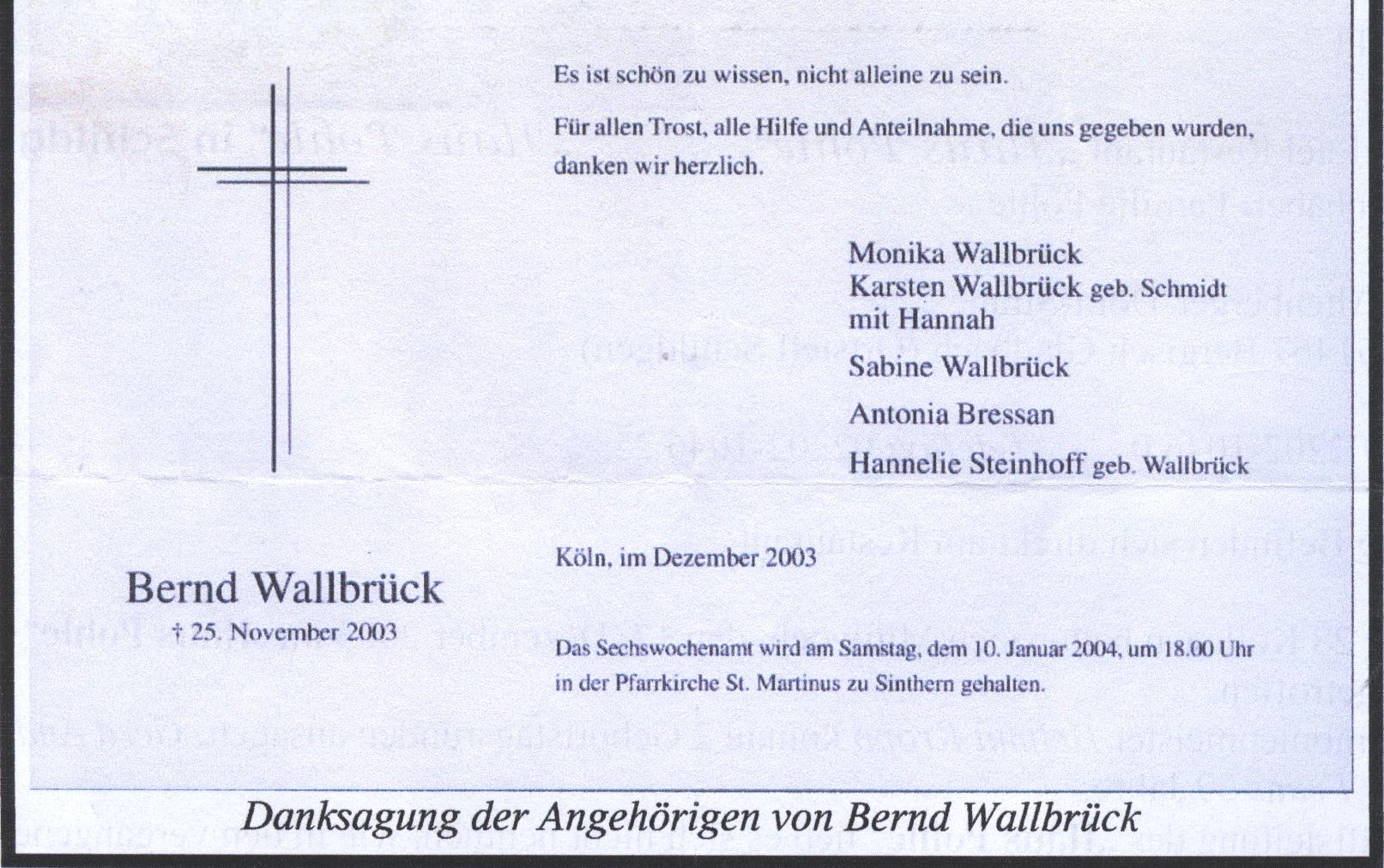 Bernd Wallbr�ck 25.10.2003 002