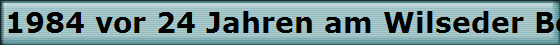 1984 vor 24 Jahren am Wilseder Berg.