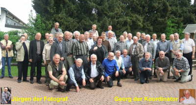 Mittwoch, 29.04.09. Eine Kollegin und 48 Kollegen trafen sich im Hallerhof in B-Oberau�en