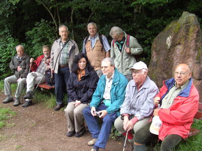 Mittwoch, 10. bis Montag, 15.06.09. Fr�hjahrswanderung rund um Erfweiler.