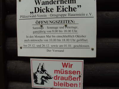 Mittwoch, 10. bis Montag, 15.06.09. Fr�hjahrswanderung rund um Erfweiler.