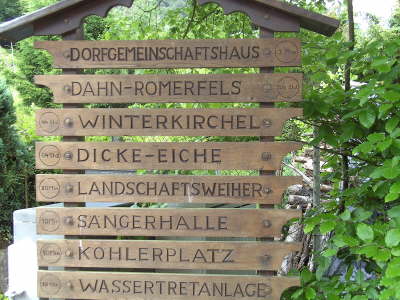 Mittwoch, 10. bis Montag, 15.06.09. Fr�hjahrswanderung rund um Erfweiler.