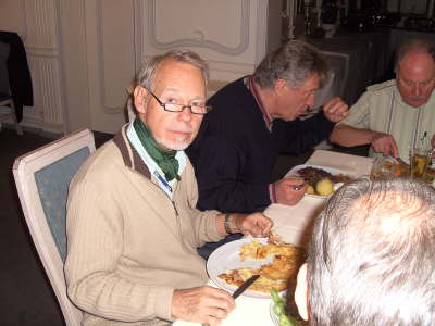 Donnerstag 29.10.09. Treffen im "Haus Pohle" mit Lotsi Hidveghe aus England.