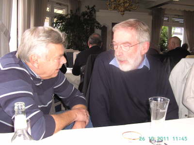 Mittwoch, 26.10.2011. 40 Kollegen trafen sich im"Haus Pohle".