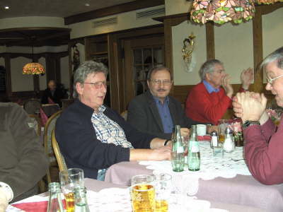 Mittwoch, 27.02.08. Treffen Restaurant "Heuser" in Odenthal-Scheuren