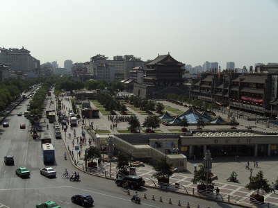 Mittwoch, 06.08.08. Xian die Hauptstadt der Provinz Shaanxi