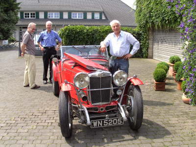 Mittwoch, 25.06.08. Treffen im Hallerhof in Bergheim-Oberau�en.
