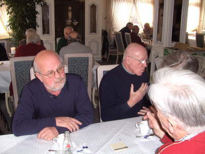 Mittwoch, 28.01.09. 33 Kollegen trafen sich im "Haus Pohle".