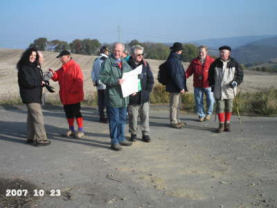 Montag, 22. - Freitag, 26.10.07. Sp�therbstwanderung in der Pfalz.
