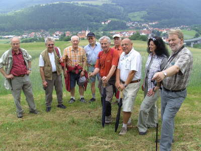 Montag, 11. bis Samstag, 16.06.07. Wanderung in der Rh�n.