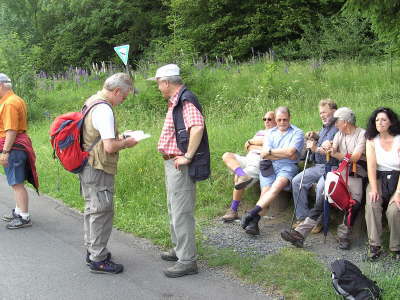 Montag, 11. bis Samstag, 16.06.07. Wanderung in der Rh�n.