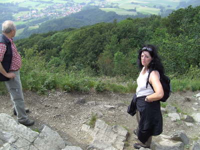 Montag, 11. bis Samstag, 16.06.07. Wanderung in der Rh�n.